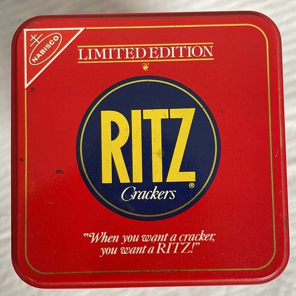 1987 Ritz Cracker Tin - Picture 9 of 13